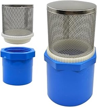 DN40 1.5inch Stainless Steel Filter Cover Connect Metric Size PVC Water Pipe with an Outer Diameter 