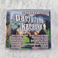Z131 Party Tyme Karaoke Country Hits 15 CD C0519