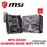 MSI MPG B550I GAMING EDGE WIFI AMD AM4 MIINI ITX GAMING MOTHERBOARD