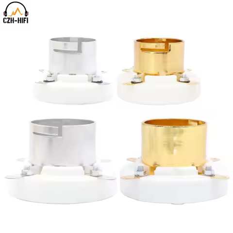 1PC 4pin Vacuum Tube Socket Valve Base Ceramic Medium BAYONET S4U S4J for 811 300B 2A3 274A 71A /845