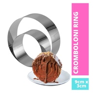 CROMBOLONI RING / BURGER RING / Adjustable Cake Mousse Mould Stainless Steel 6 to 12 Inch Cake Mould Ring Baking Décor
