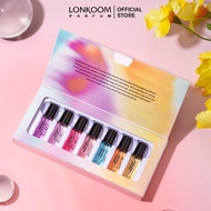 LONKOOM Set Minyak Wangi Perfume Colorful Dream tahan lama wangian untuk wanita dan lelaki(5ML*7pcs)