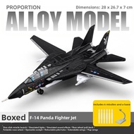 F14 Tomcat Supersonic Fighter Jet Model Alloy Replica