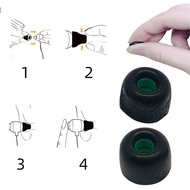 New Replacement Memory Foam Ear Tips for Sony WF-1000XM4, WF-1000XM3, WF-SP900, WF-SP800N, WF-SP700N