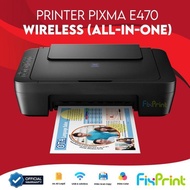 Printer Canon E470 Print Scan Copy Multifungsi All In One WIFI Printer Pixma MG2570S Multifunctions 