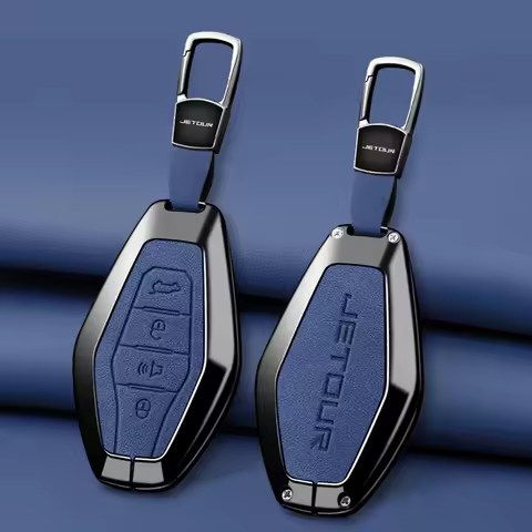 Zinc Alloy Car Remote Key Fob Case Cover Protect Shell Bag For Chery JETOUR X70 X70plus X70m X90plus