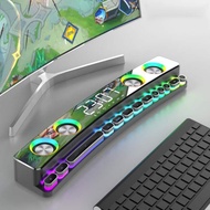 LOA SOAIY MÁY TÍNH BLUTOOTH SH39 LED RGB NÚT PHÍM CƠ HÀNG CHẤT LƯỢNG CAO LOA THANH MÁY TÍNH LOA BLUE