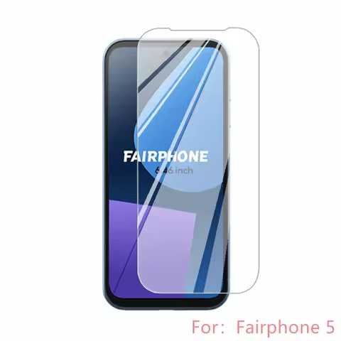 2.5D Clear Tempered Glass for Fairphone 5 Screen Protector for Fair Phone 5 Fairphone5 Transparent G