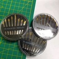 jarum jahit tangan/sewing needle/jarum jahit tangan gold bekas/jarum jahit tangan gold