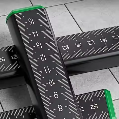Professional Brick Laying Ruler Magnetic Easy Installation Ceiling Leveling Ruler Marking Scales Lev