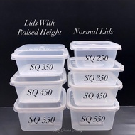 🔥MSSQ250 / SQ350 / SQ450 / SQ550♻️ Microwavable Container‼️