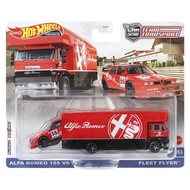 Hot Wheels | ชุดรถโมเดล Transporter Mercedes Nissan Silvia S15 Ford (คอลเลกชัน Car Culture)