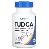 Nutricost, TUDCA, 250 mg, 60 Capsules | Nutricost, TUDCA, 500 mg, 30 Capsules | Nutricost, TUDCA, Un