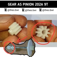 Sparepart Gear as pinion 9T mesin jahit mini | Theo R ,,,,