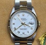 Rolex 16203 白羅馬光圈 有紙有盒