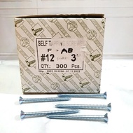 Jf Screw 12X3" Screw/ fh / Tapping Screw F+Ab 7.5Cm