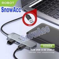 ROBOT USB Hub HT340A 4 port USB 3.0 High performance Warranty - H340A
