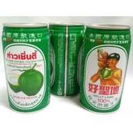 椰子水 好聖地 100%純天然 350ml 好聖地椰子汁 椰子 鐵罐 泰國原裝進口 夏天 消暑 清涼 好滋味 箱購