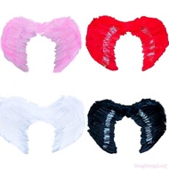 Bang Angel Wings Feather Fairy Decor Bird Dress Up Feather Wings Costume Props Gifts