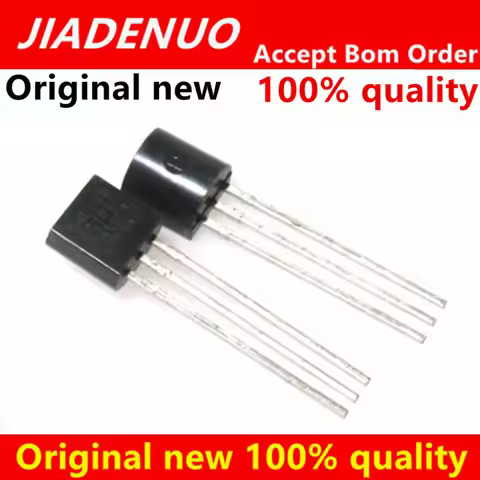 (5pcs)New DS1820 DS18S20 18S20 DS18B20 TO-92 Temperature Sensor
