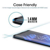 Galaxy S8 S8+ Plus 3D Case Friendly Tempered Glass Screen Protector for Samsung 玻璃貼 保護貼 電話套 專用 ( White Color 白色 )