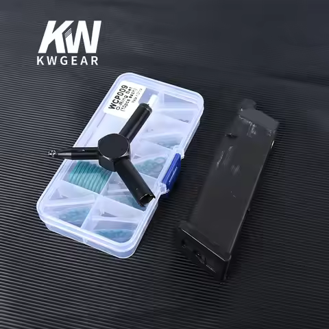 Tactical Magazine Fluorine Rubber O Ring Set For GBB Marui TM Glock 17 G17 Green Flat Silicone Ring 