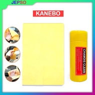 Chamois cloth 43cm X 32cm Plus Tube Yellow Kanebo cloth/ Clean Cham Kanebo cloth/ + bottle thick cab