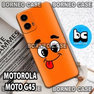 HP (BC46) Latest Procamera SOFTCASE For MOTOROLA MOTO G45hp | EMOJI MOTIF | MOTOROLA MOTO G45 Case m