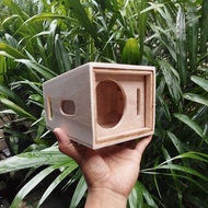Line aray single speaker size 3 inch thick 5mm 3 inch speaker box