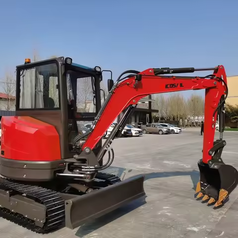 4-Ton True Hydraulic Large Excavator Kubota Small Excavator for Sale - Customized Product