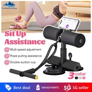 Sit Up Bench - Upgraded Ab Training Sit-Up Situp Bar Home Exercise Workout Trainer Gym Abs Fitness E