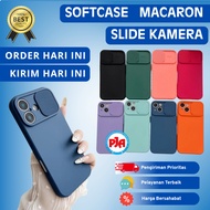 Softcase Macaron Slide Camera Infinix Hot 9