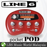 [Clearance] Line 6 Pocket POD Guitar Multi Effect Pedal Processor for Electric Guitar (Legendary Pod Tone)