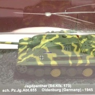 Ixo 1/72 German Cheetah Tank Destroyer 1945 Alloy Finished Product Tank Model Out of Print Model