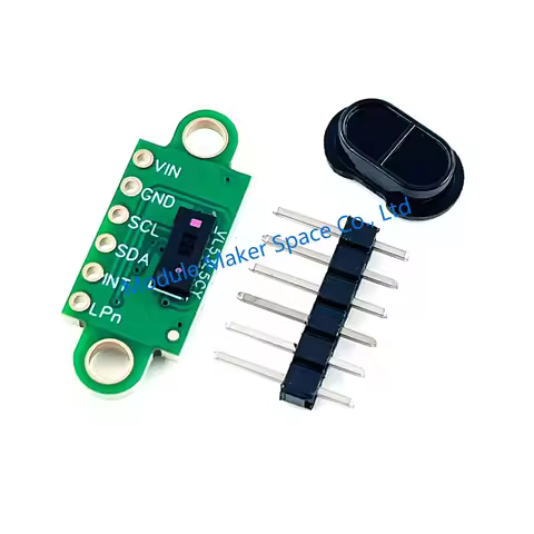 VL53L5X V2 TOF Wide Field Time of Flight Multi Area Laser Ranging Sensor Module VL53L5CX with Cover
