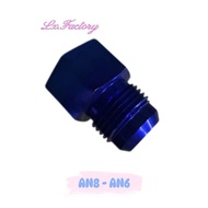 Male AN 8- AN6 Female fitting aluminium adapter (000569)