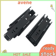 2Pcs Drawer Slides 3 Section Mounting Drawer Runners Slider Telescopic Slider