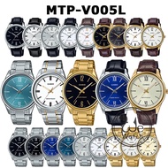 CASIO ของแท้ รุ่น MTP-V005G MTP-V005D MTP-V005L MTP-V005GL นาฬิกาผู้ชาย กล่องและมีประกัน MTPV005 MTPV005G MTPV005D