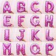 Aluminum-coated balloon with happy birthday words and wishes