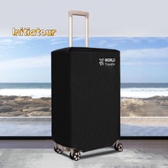 [Initiatour-t] Waterproof Suitcase Protector Luggage Cover Baggage Dust Case Cover Suitcase Case Tra