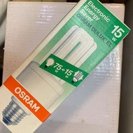 Osram 歐司朗 Dulux EL 15w 41/827 黃光 220-240v E27 慳電 燈膽 德國製造