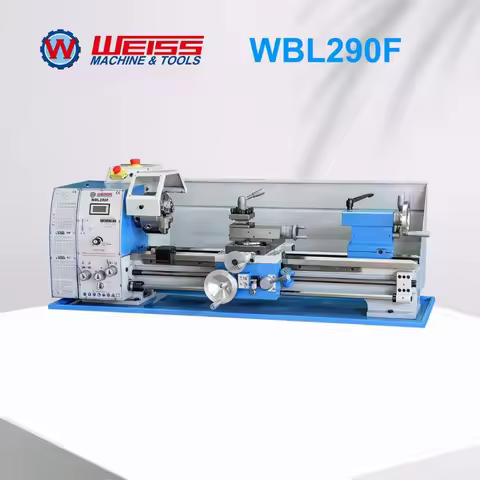 WEISS WBL290F Metal Lathe Bench Lathe with 1.5KW brushless DC motor, D1-4 Spindle with 38mm Spindle 