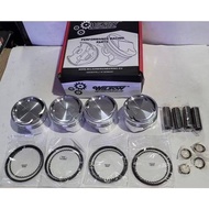 Wilson Engineering Forged Piston Kit Mitsubishi 4G93T GSR Turbo 82MM
