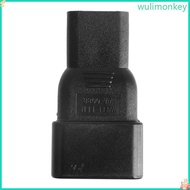 WU IEC 320 C13 to C20 Adapter C13 to C20 AC Plug Converter Adaptor
