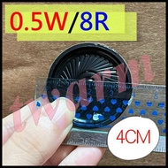 Raspberry Pi Dedicated Audio-Visual Speaker 0.5W/8R Small (Diameter 4cm) Thin