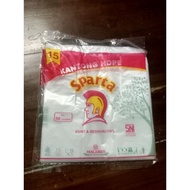 SPARTA transparent HDPE plastic, contents 50 sheets, UK 15