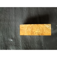 KAYU Burl Lantoro Wood Craft Material NOV24224 size 15x5.5x5.5 Cm