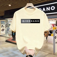 GIORDANO Original Men's T-Shirt – Casual Basic Short Sleeve T-Shirt Comfortable for Everyday Wear