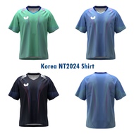 เสื้อปิงปอง BUTTERFLY KOREA NT2024 SHIRT