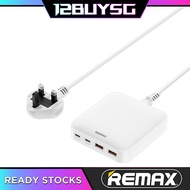 Remax 65W PD QC Fast Charger 2 USB 2 USB-C RP-U183 12BUY.SG